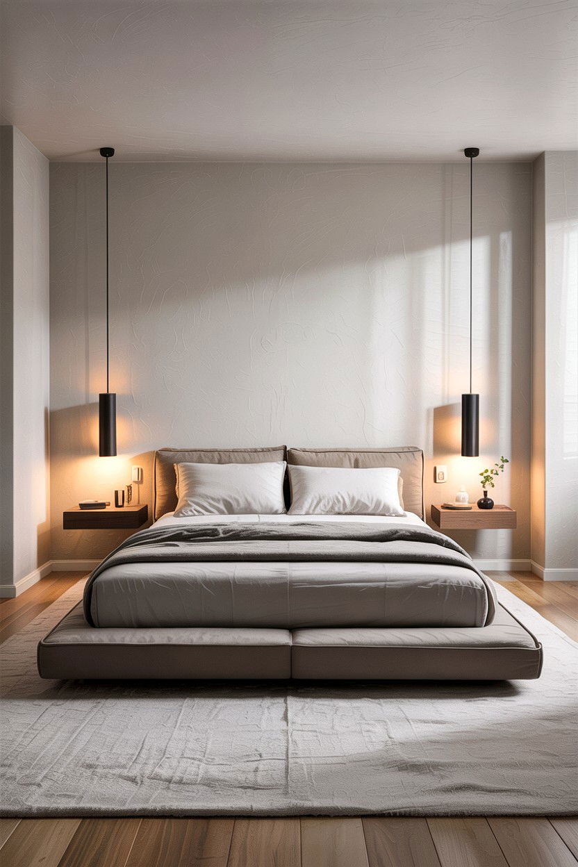 Modern Minimalist Bedroom - 30 condo bedroom ideas