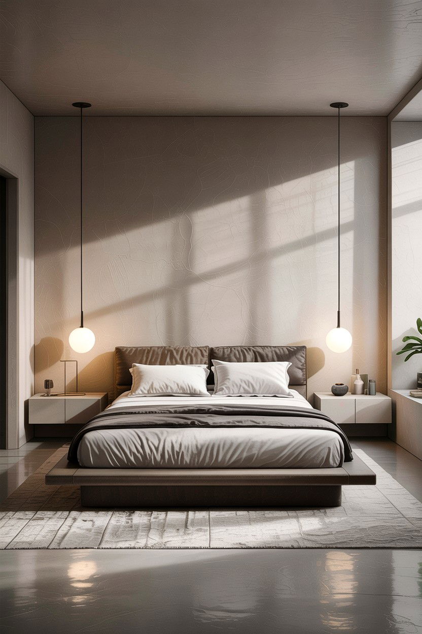 Modern Minimalist Bedroom - 30 bedroom designs