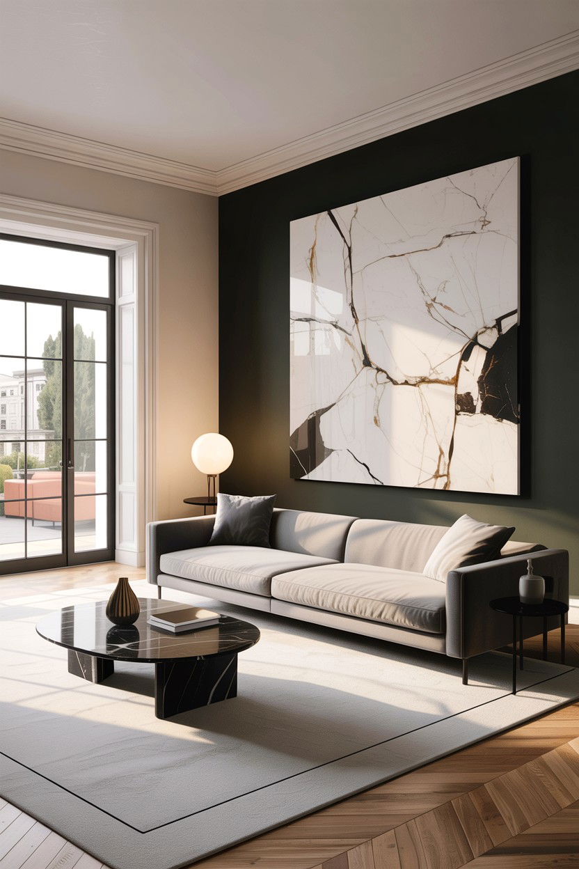 Modern Minimalist Living Room - 30 living room decor ideas