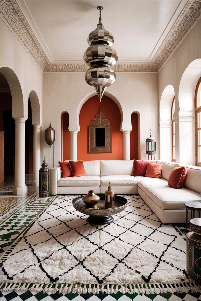 Modern Moroccan Living Room - 30 Moroccan living room ideas