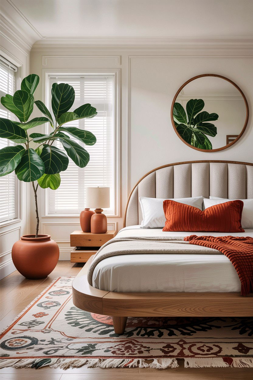 Modern Organic Bedroom - 30 bedroom vision boards