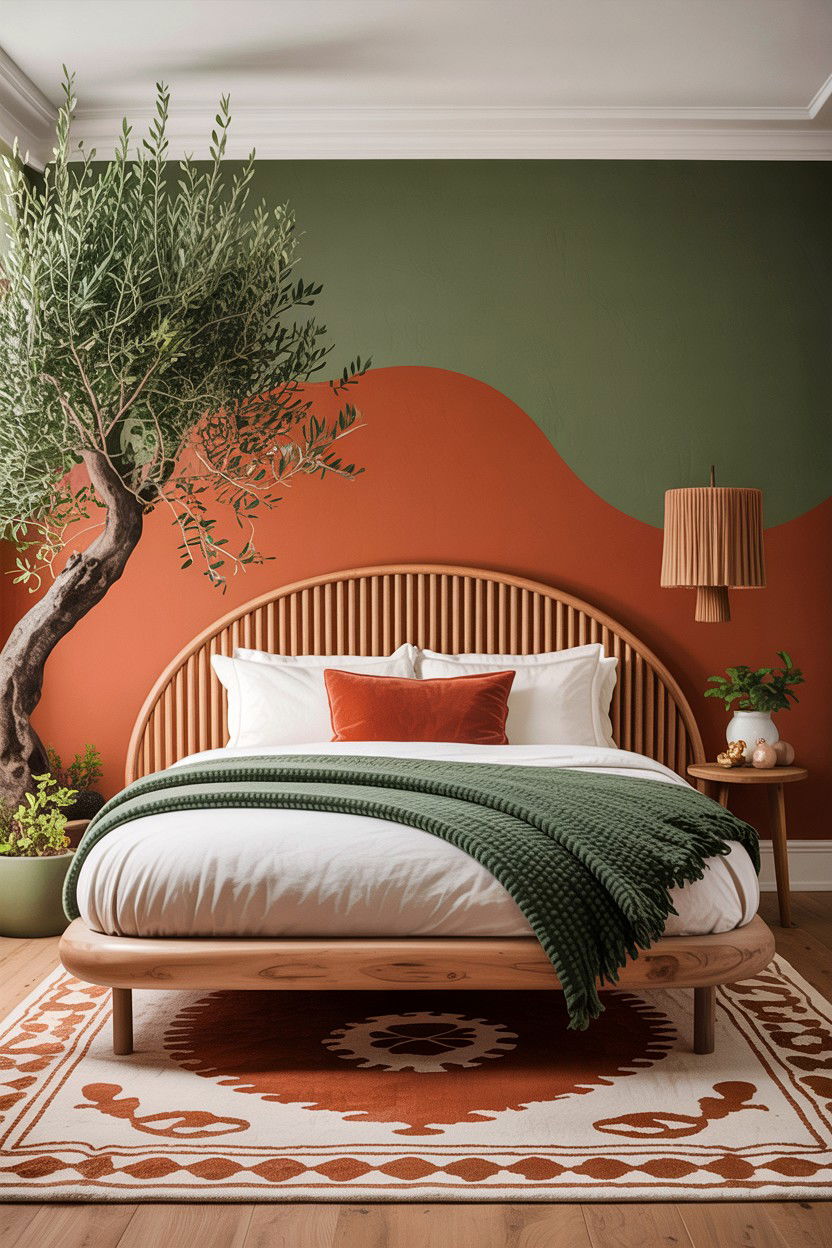 Modern Organic Bedroom - 30 bedroom renovation ideas