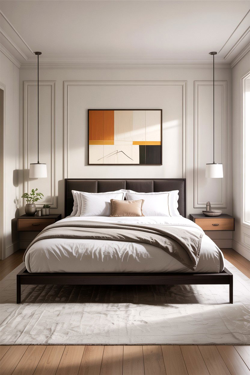 Modern Panel Bed - 30 bedroom panel beds