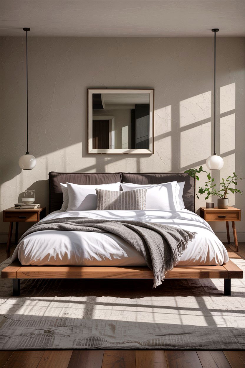 Modern Platform Bed - 30 california king beds