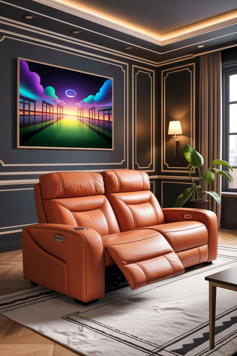 Modern Reclining Sofa - 30 living room couch ideas