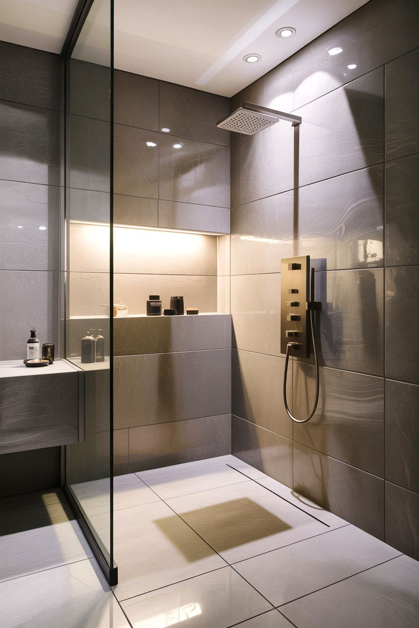 Modern Wet Room - 30 jaw-dropping bathroom ideas