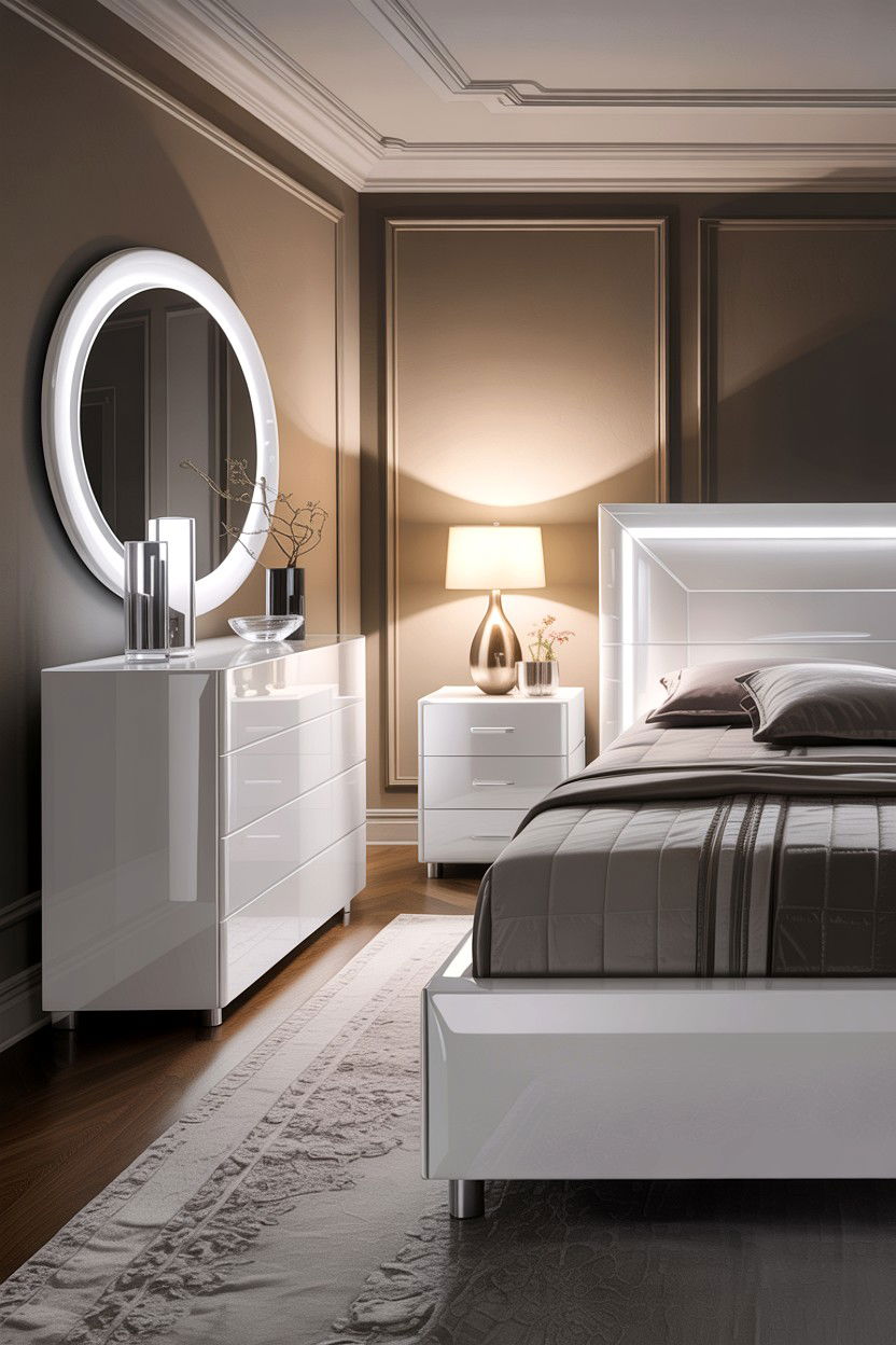 Modern White Bedroom Furniture - 30 bedroom white furniture ideas