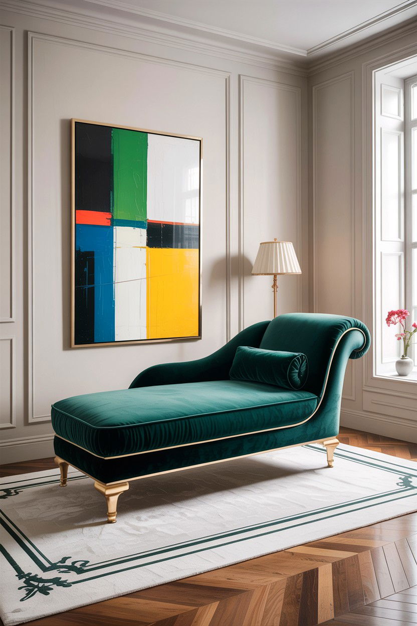 Modern bedroom chaise lounge - 30 bedroom with sitting area ideas