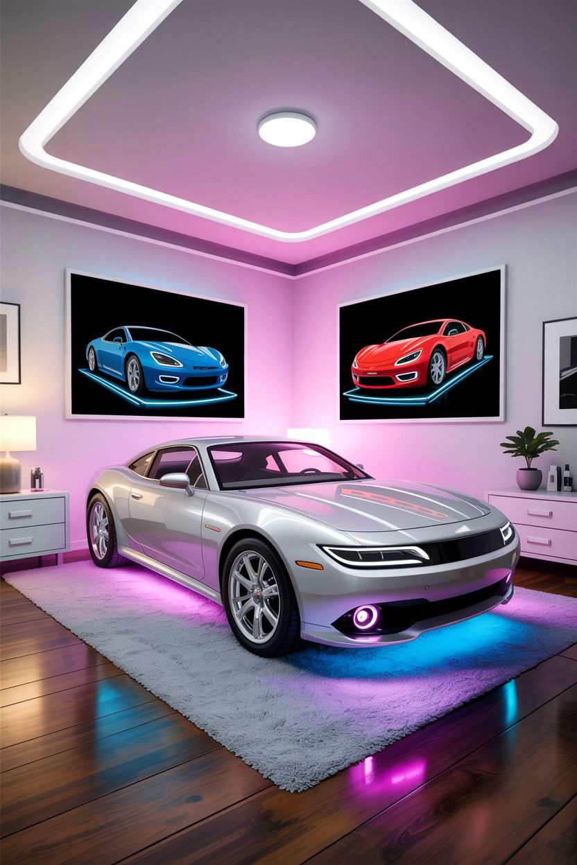 Modern car bedroom - 30 car themed bedroom ideas