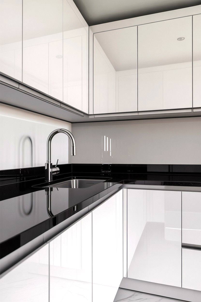 Modern chrome kitchen faucet - 30 chrome faucet ideas