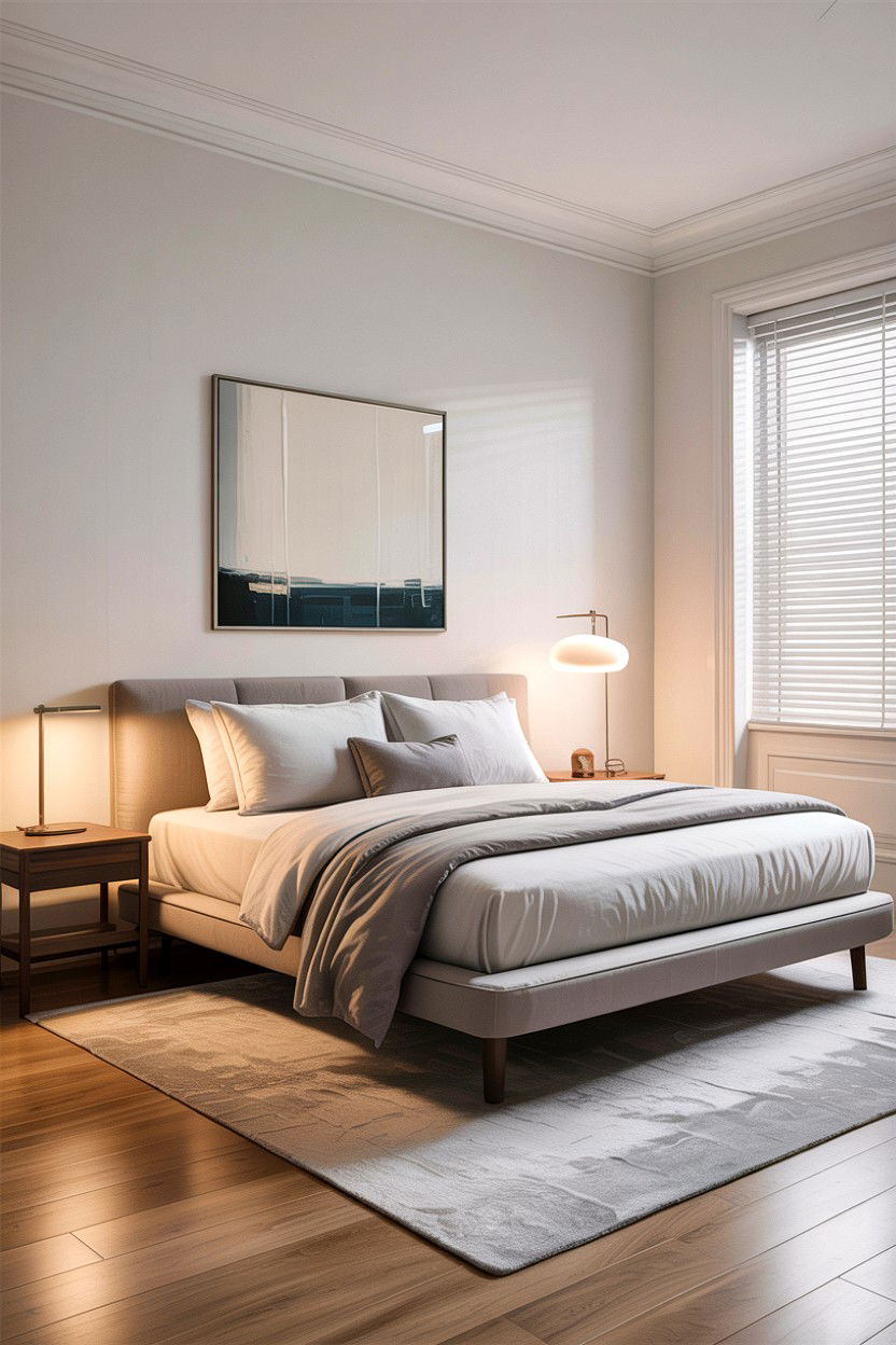 Modern minimalist bedroom - 30 bedroom improvement ideas