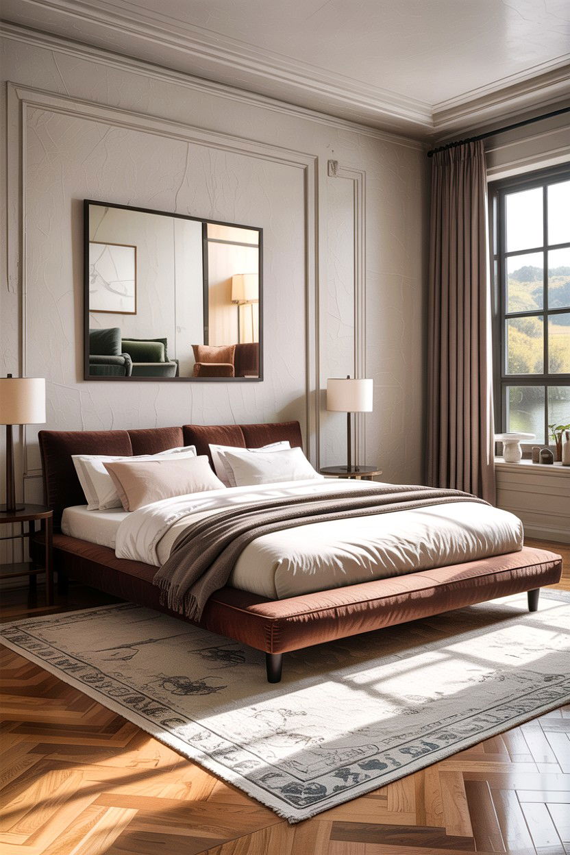 Modern platform ottoman bed - 30 bedroom ottoman bed ideas