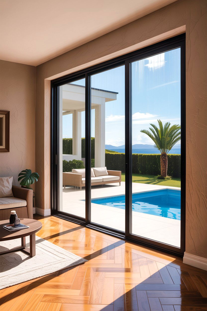 Modern sliding glass door - 30 living room glass doors