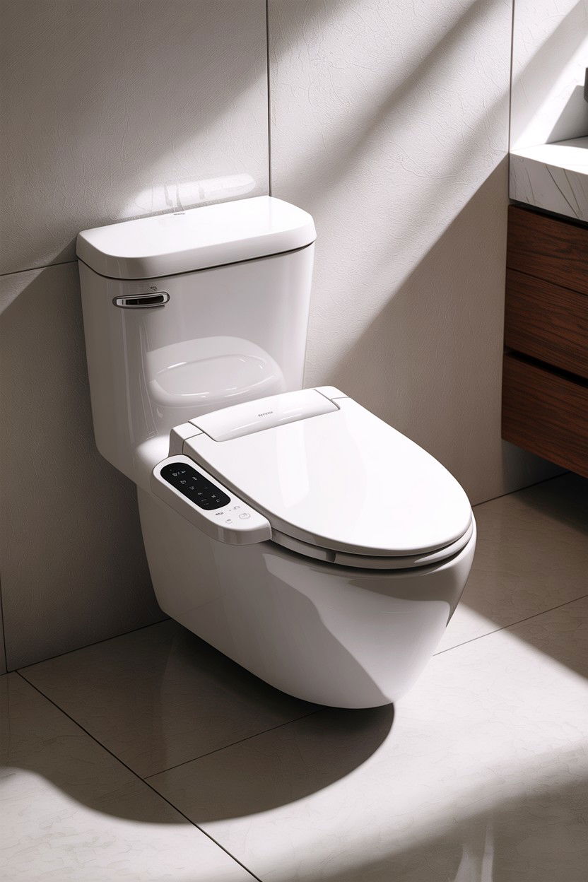 Modern washlet toilet - 30 Japanese bathroom ideas