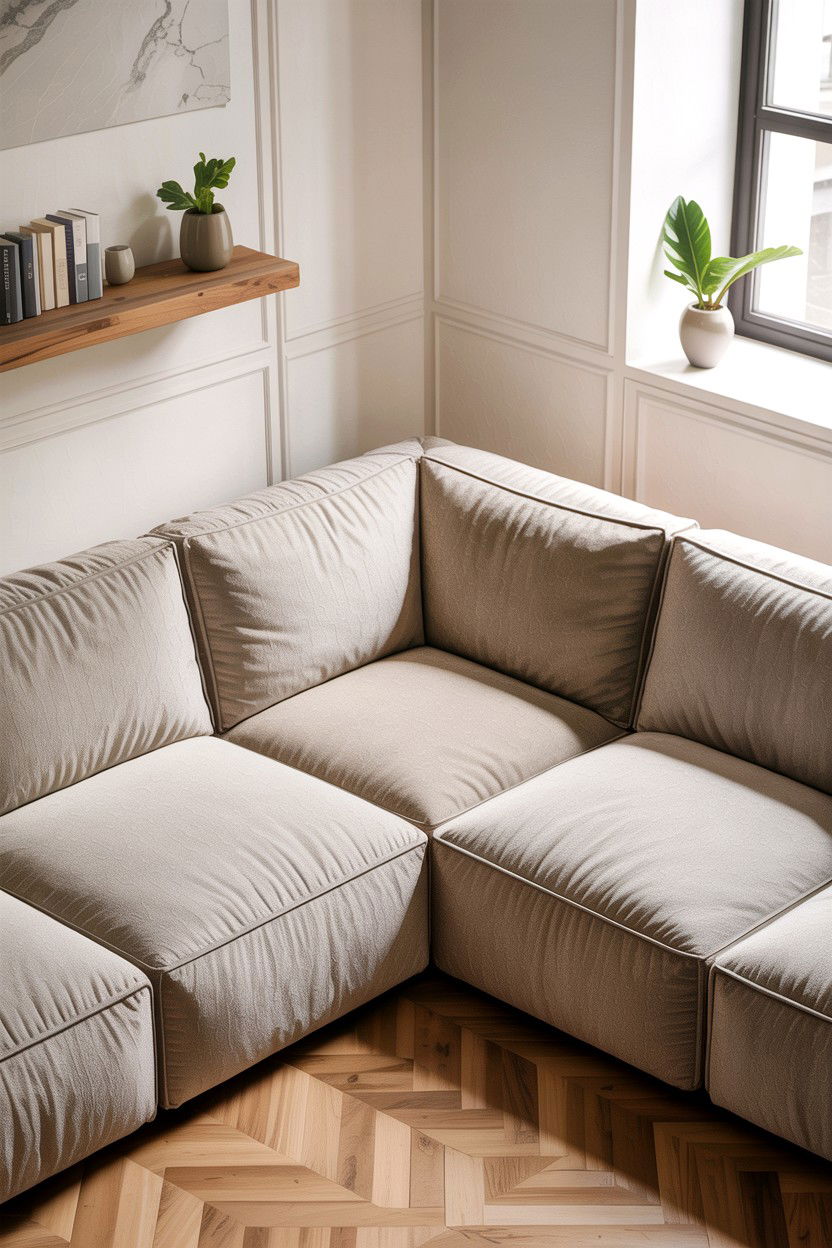 Modular Corner Sofa System - 30 living room corner sofa ideas