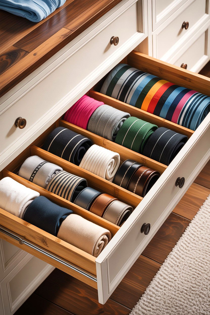 Modular Drawer Dividers - 30 bedroom stackable furniture ideas