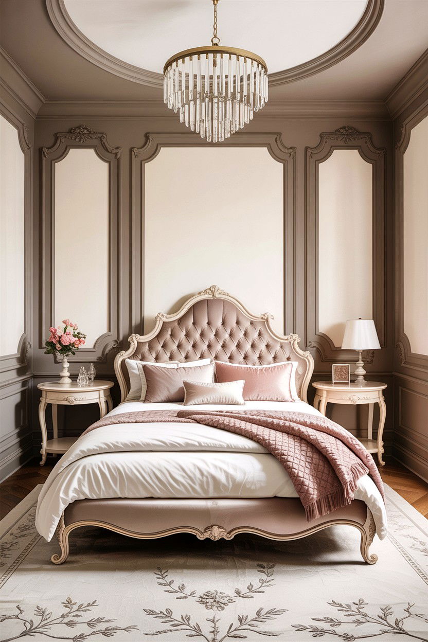 Molding and paint bedroom - 30 bedroom two tone walls