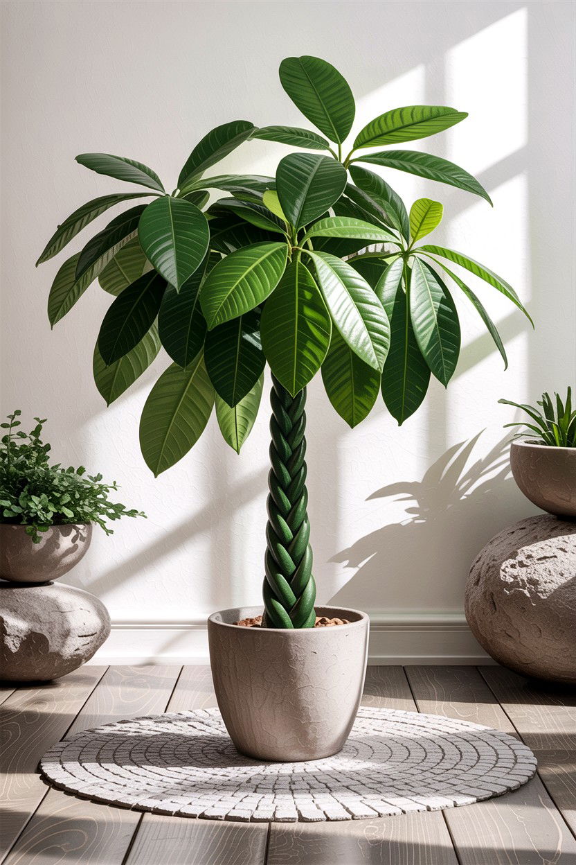 Money Tree - 30 living room air purifying plants