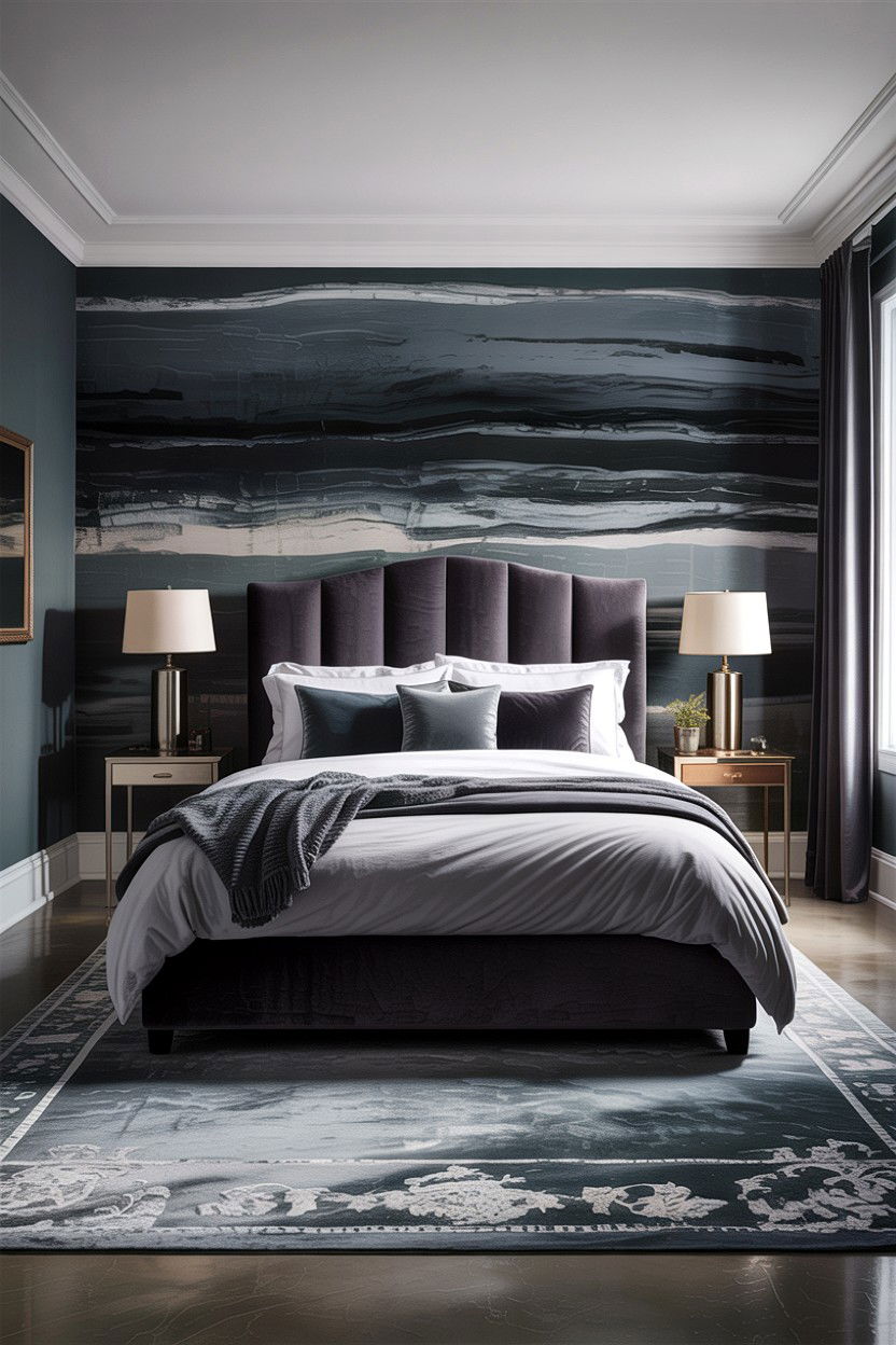 Monochromatic Gray Bedroom - 30 architect bedroom ideas