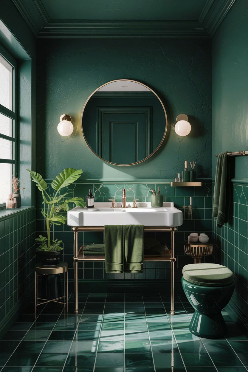 Monochrome bathroom aesthetic - 30 apartment bathroom ideas