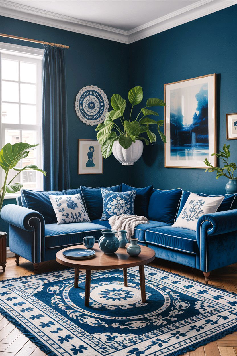 Monochrome bohemian living room - 30 bohemian living room ideas