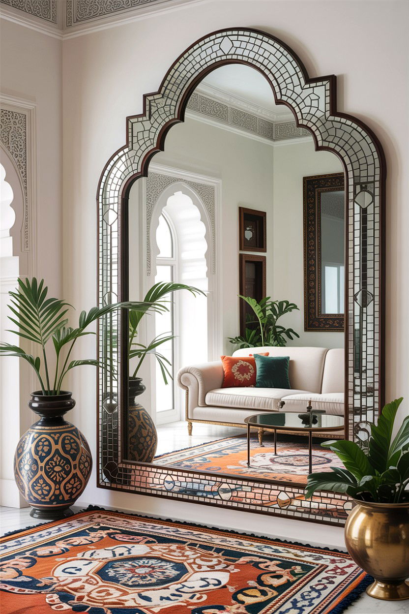 Moroccan Living Room Mirrors - 30 Moroccan living room ideas