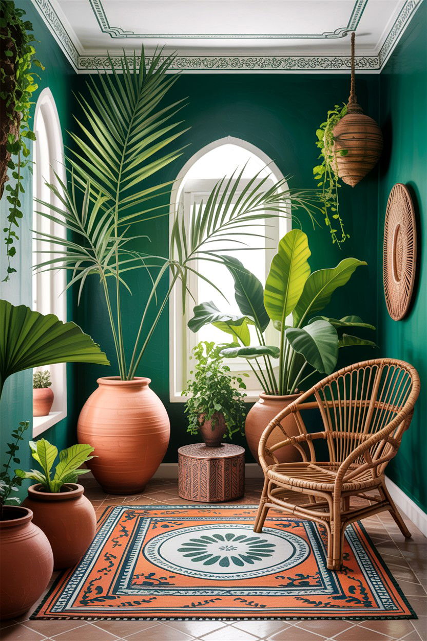 Moroccan Living Room Plants - 30 Moroccan living room ideas