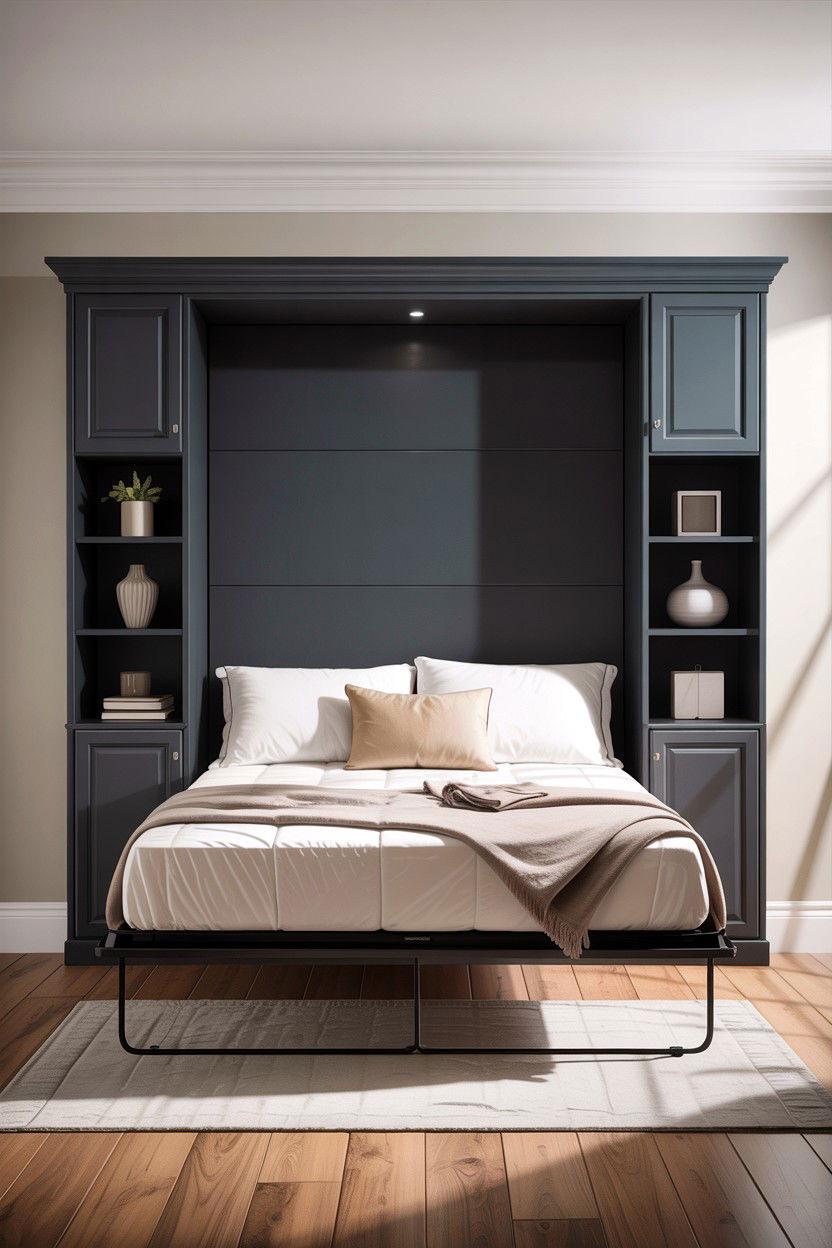 Murphy Bed Wall - 30 bedroom built-in beds
