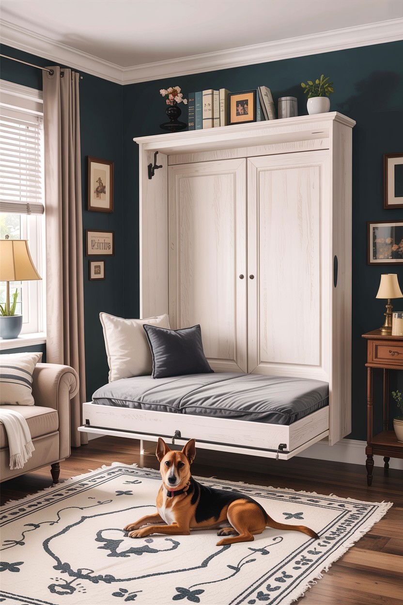 Murphy Dog Bed - 30 dog bed living room ideas