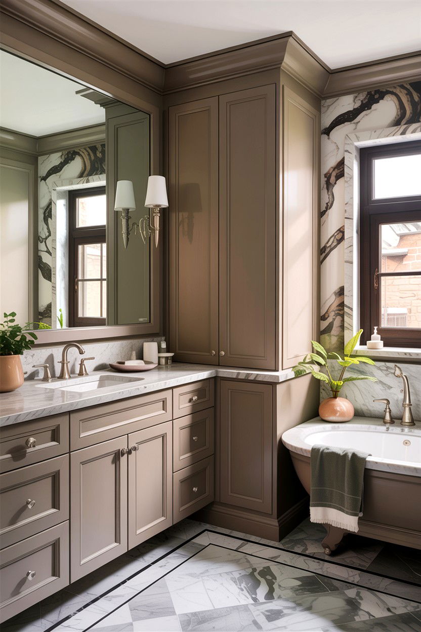 30 Cool Neutral Bathroom Ideas for a Modern Spa Feel