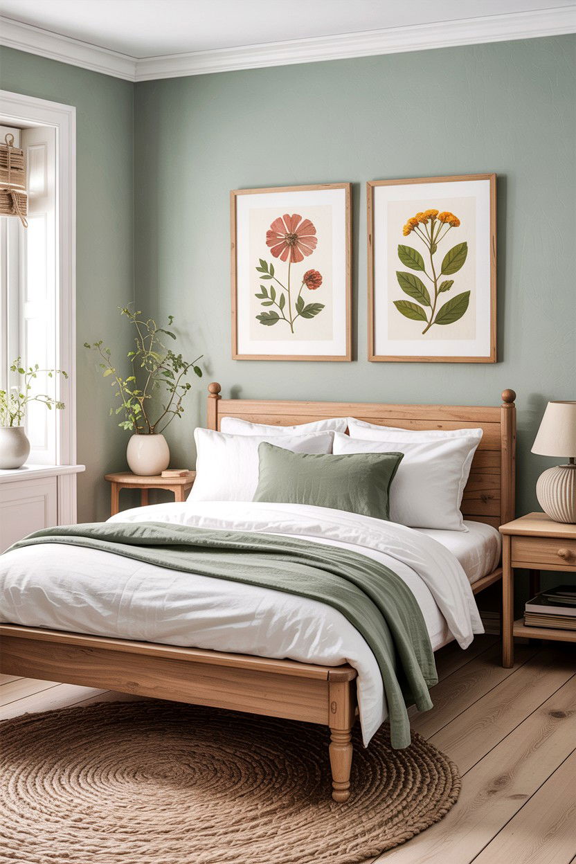 Natural Wood Frames - 30 bedroom picture frames