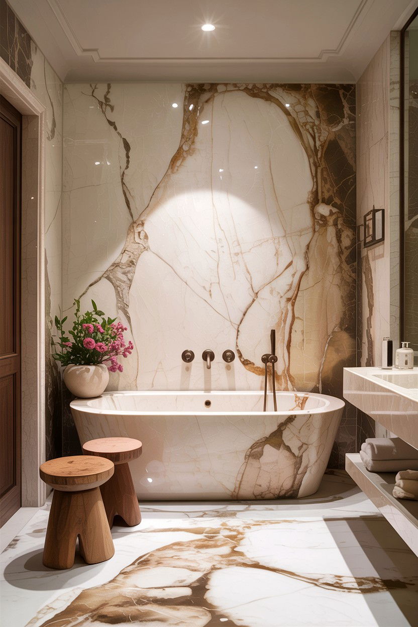 Natural stone bathroom - 30 architect designed bathroom ideas
