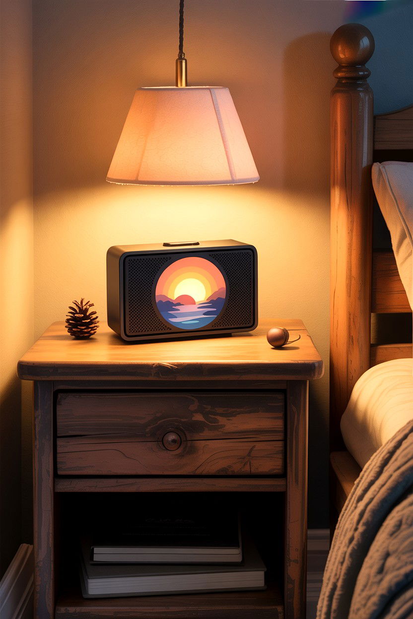 Nature Sound Sunrise Alarm Clock - 30 bedroom sunrise alarm clocks