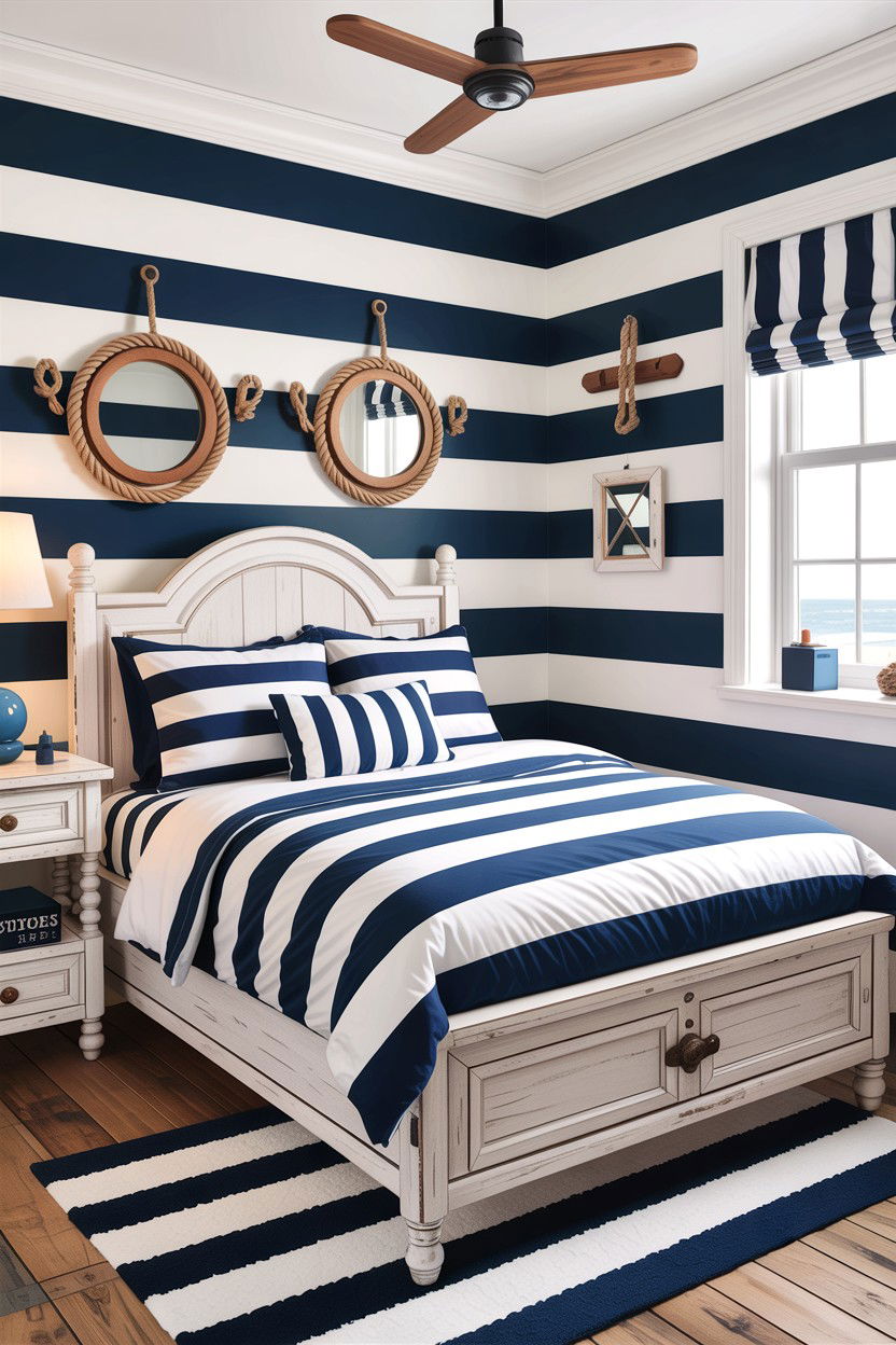 Nautical Themed Bedroom - 30 boys bedroom ideas