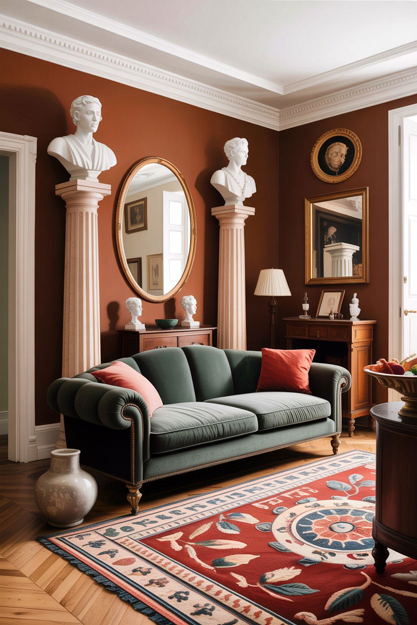 Neo Antique Living Room - 30 French living room ideas