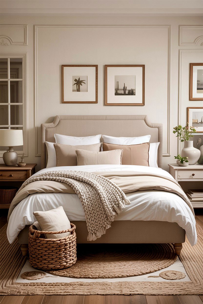 Neutral Bedroom - 30 bedroom enhancement ideas