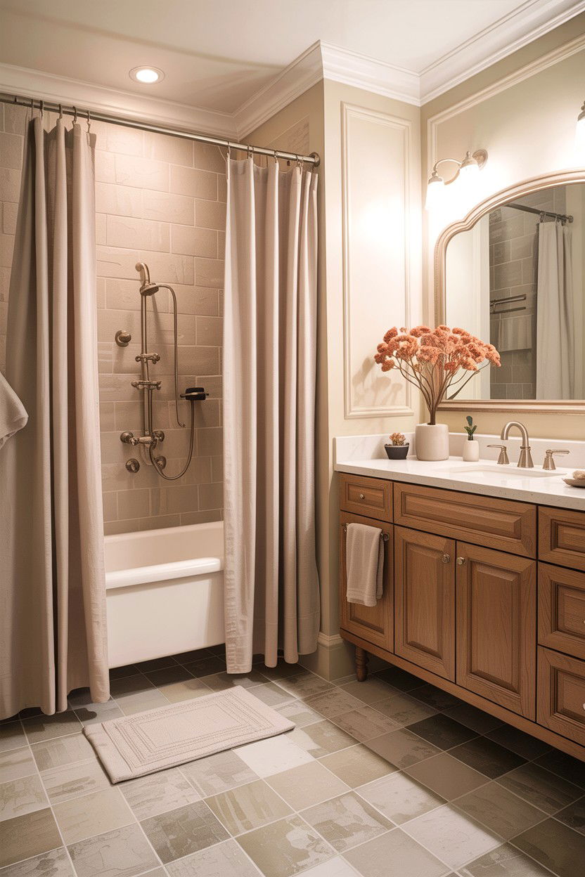 Neutral Guest Bathroom - 30 guest bath decor ideas