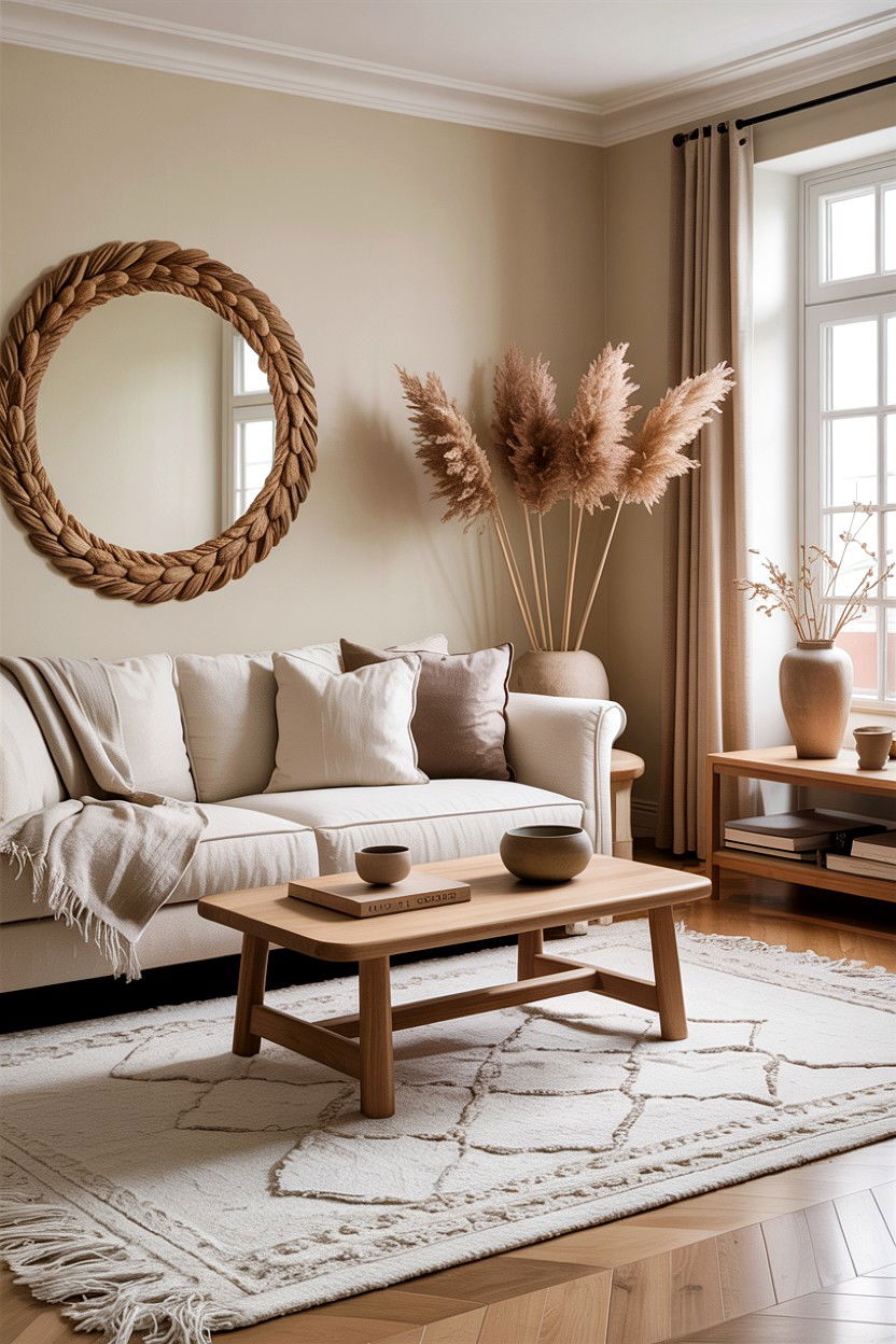 Neutral Living Room - 30 easy living room ideas