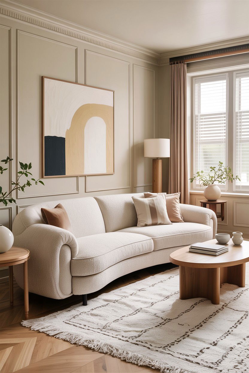 Neutral Living Room - 30 living room decor ideas