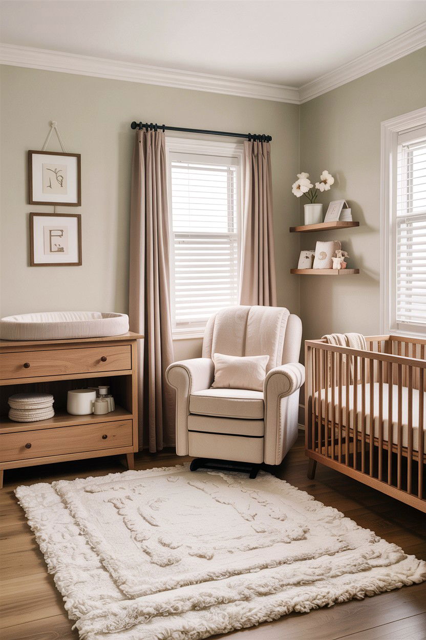 Neutral Nursery - 30 infant bedroom ideas
