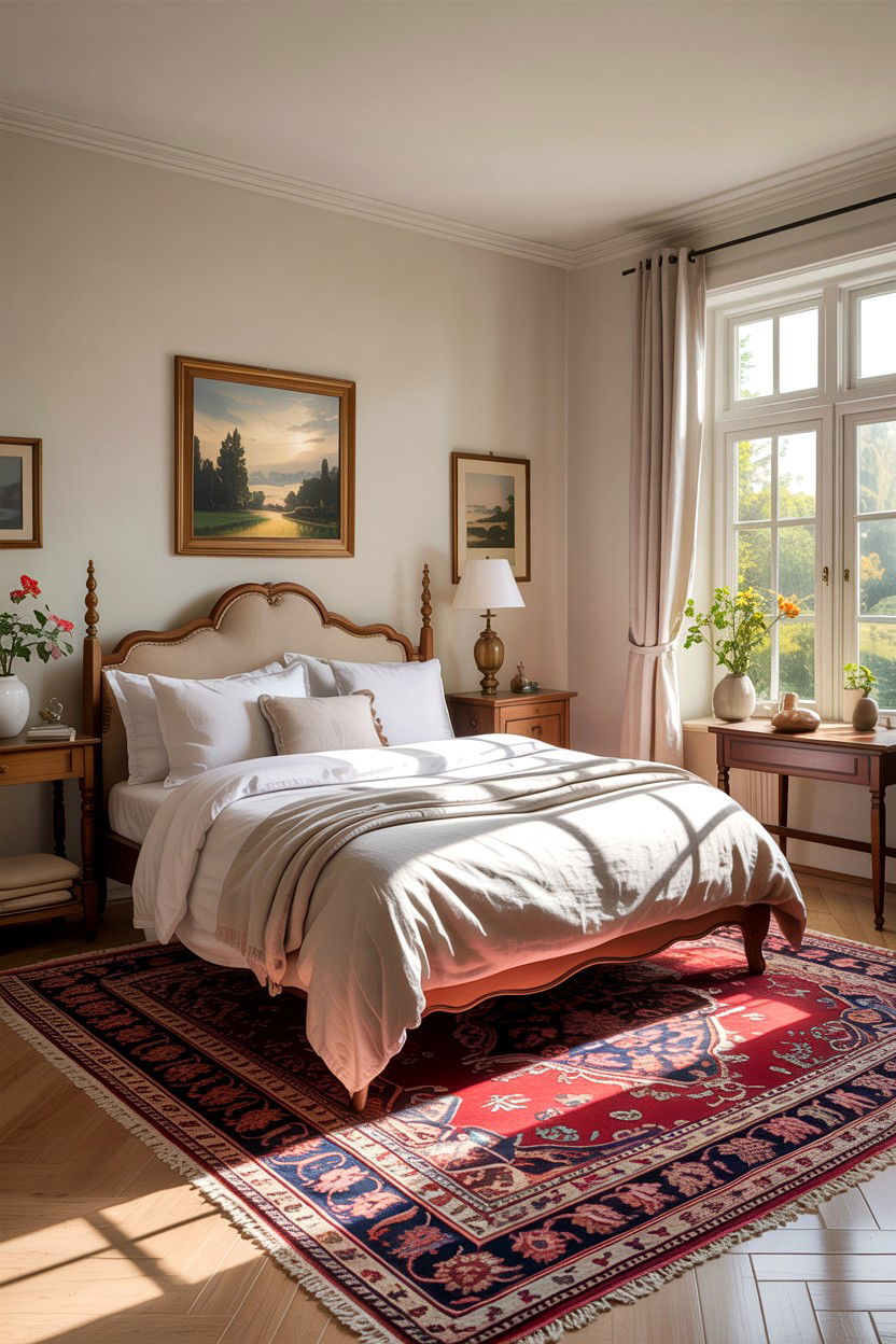 Neutral Persian Rug Bedroom - 30 bedroom Persian rugs