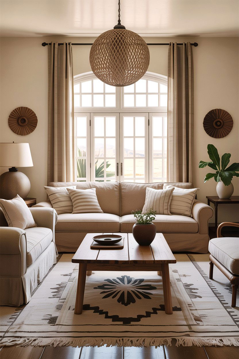 30 Southwestern Living Room Ideas for Cozy Desert Style