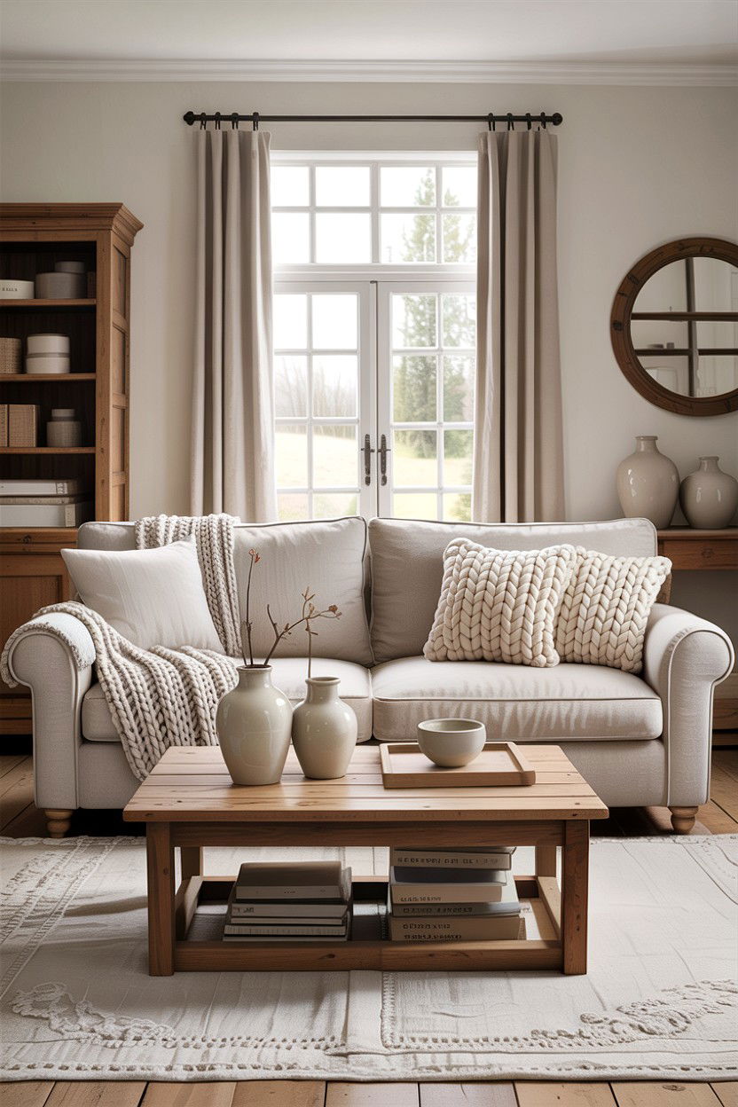 Neutral country living room furniture - 30 living room country furniture ideas