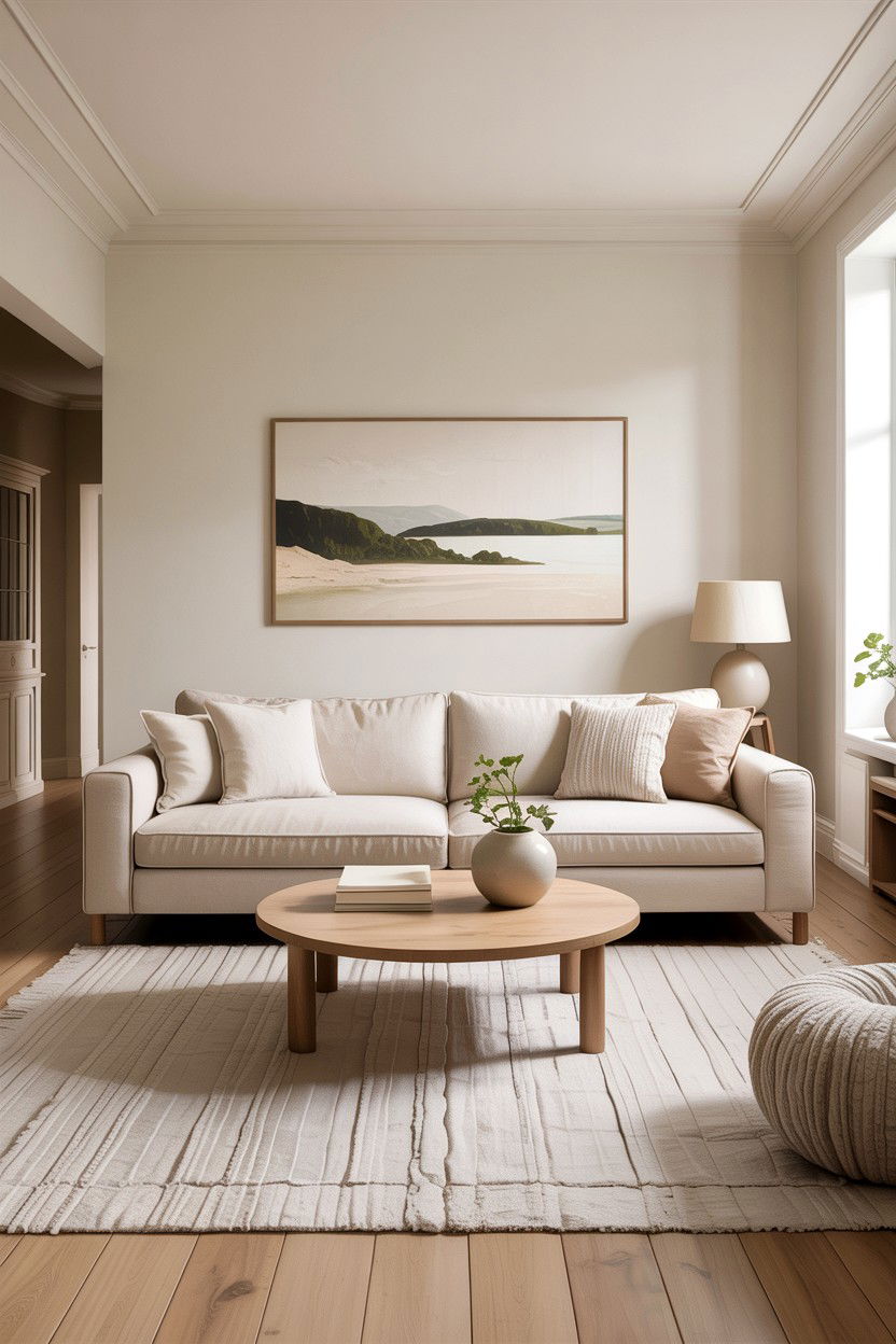 Neutral living room - 30 instant living room ideas