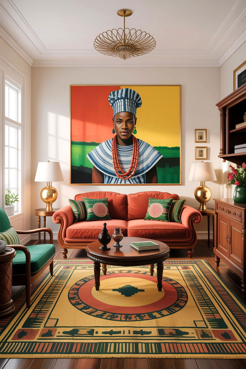 Nigerian Living Room - 30 African living room ideas