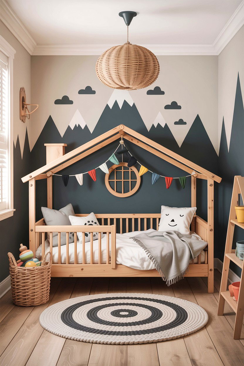 Nordic Style Kids Bedroom - 30 Swedish bedroom ideas
