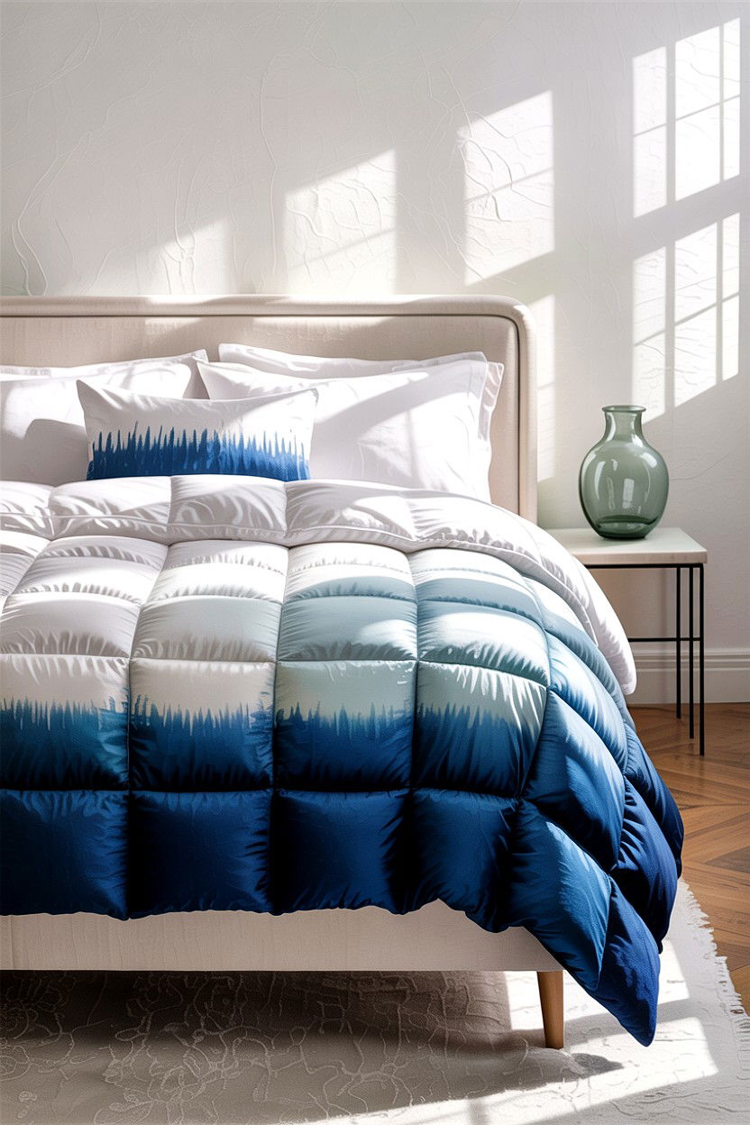 Ombre dip dye comforter - 30 bedroom comforters
