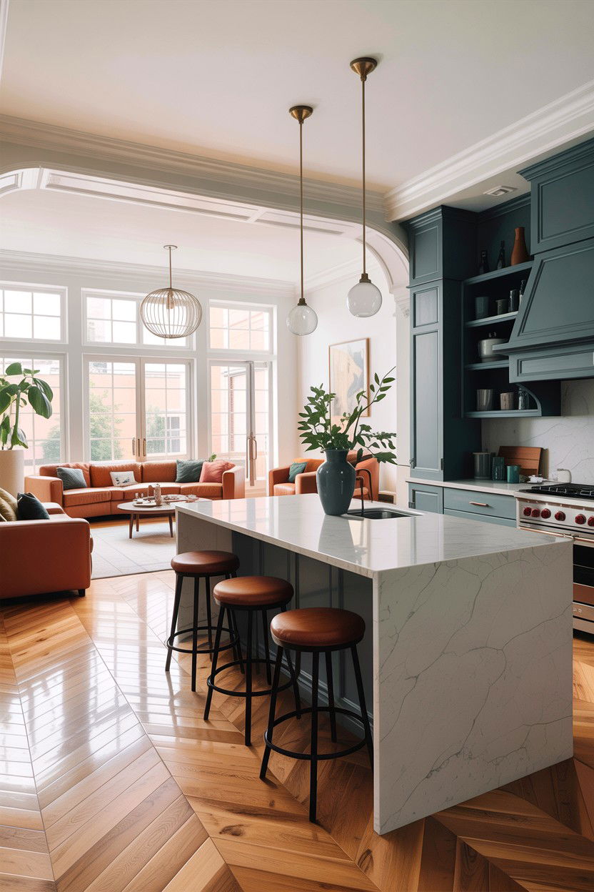 Open Concept Living Area - 30 fixer upper living room ideas