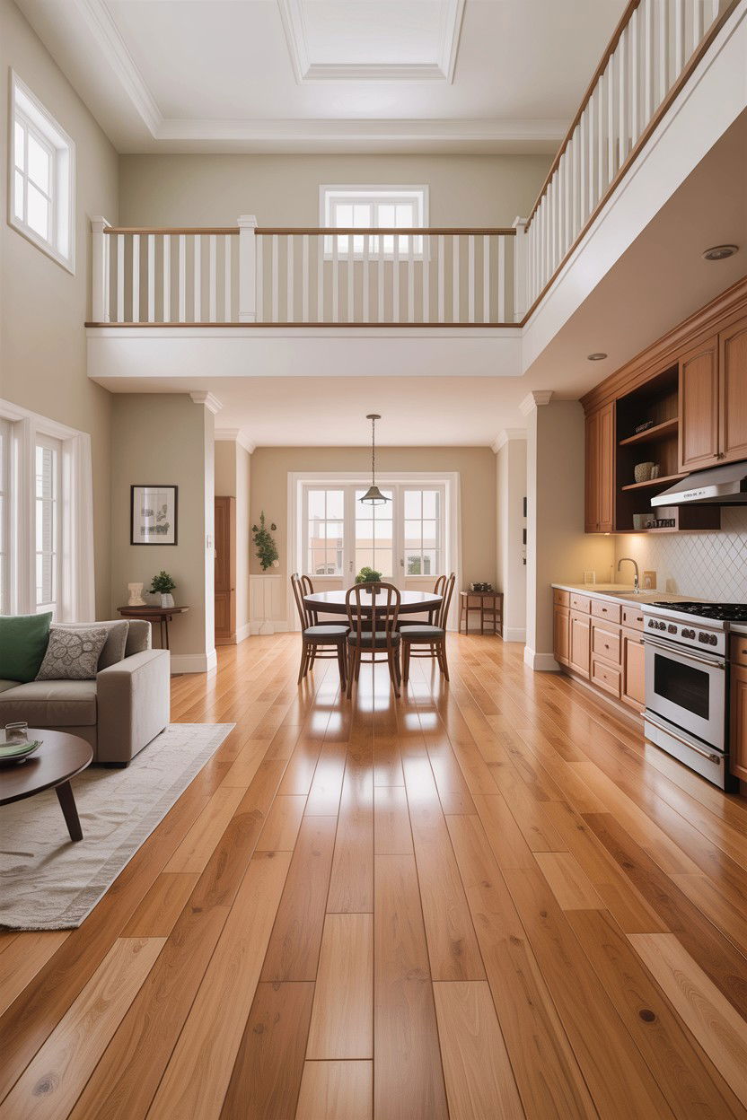 Open Concept Living Room - 30 high ceiling living room ideas