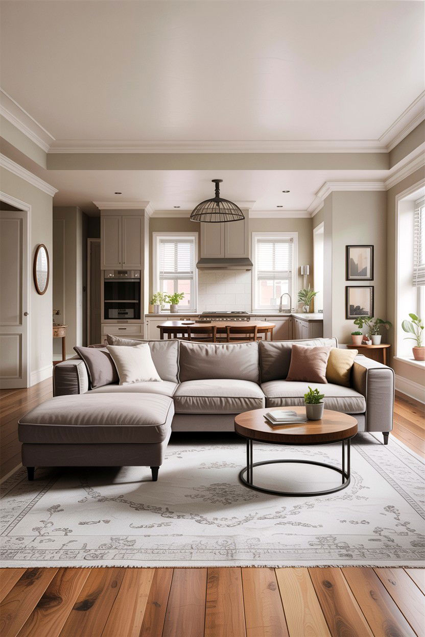 Open Concept Living Room - 30 interior designer living room ideas